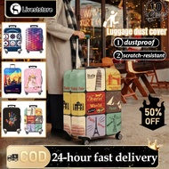 Fashion Luggage Cover Travel Suitcase Protector Bagasi Bag Beg Protective Cover Travel Suitcase Seri