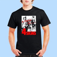New 4 Skins - 4Skins - Skinhead - A Fistful Of 4 Skins Black T-Shirt