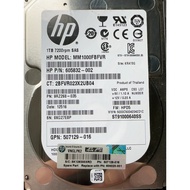 Hard Drive HPE 1TB 7.2K SAS 6G 2.5" 512n 16MB 605832-002 605835-B21 HP 606020-001
