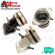 🔥 LC135 28MM 30MM 32MM 34MM RACING MODIFIED CARBURETOR INTAKE JOINT PIPE TENGKOK CARBURATOR SUPERHEA