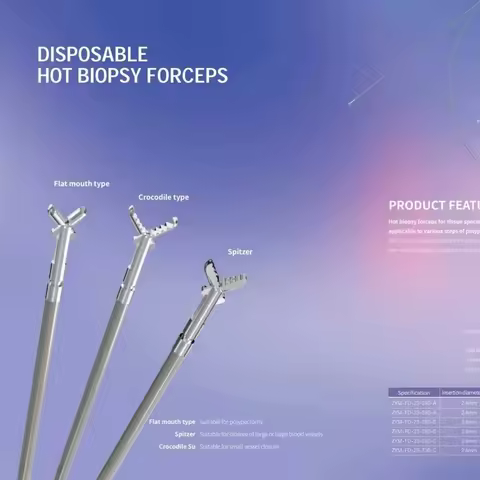 DISPOSABLE HOT BIOPSY FORCEPS，Endoscopy Diagnosis Treatment Accessories，Hot biopsy forceps for tissu