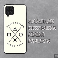 HP ( AF14 GAMES ) Glossy HD Case SAMSUNG A12.A22 4G/5G.M22 4G.M32 4G Camera Protector Silicone Softc