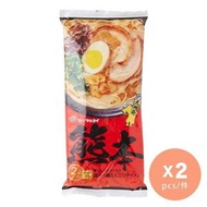 熊本黑麻油豚骨拉麵 (2人前) x 2 [日本直送]