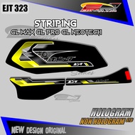 STRIPING STIKER GL NEOTECH / STRIPING GL MAX / STIKER MOTOR GL PRO EJT 323