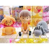 日本直送《最新 Pooh/eeyore/robin fluffy puffy 迷你毛絨模型