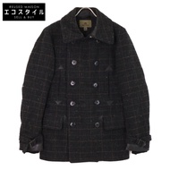 Nigel Cabourn 8080000002 軍用雙排扣大衣 格紋軍用雙排扣大衣 46碼 [二手]