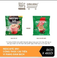 Cà phê hoà tan Nescafe 3in1 bịch 46 gói