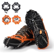 OMT | Urban Hiking Crampons for Snow and Ice Stainless Steel 8-Point Chain Odm-Eisen01
