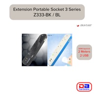 Zeatar Portable Socket 3 Series USB Z333