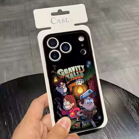 Cartoon G-gravity Retro F-falls Phone Case For Iphone 17 Pro Max 18 15 16e 13 14 12 Mini 11 Xr X Xs