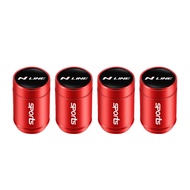 4Pcs Metal Tire Valve Caps Car Dust Proof Cap Accessories For Hyundai N Line I30 I20 Creta Matrix Ba