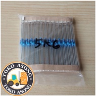 Resistor 5K6 Metalfilm 1% 1/4 Watt 5.6 kilo ohm Resistor