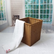 Hotel Hotel Star Rattan Basket Towel Basket Factory Direct Supply High Quality Dirty Clothes Basket 