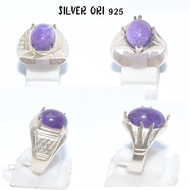 Cincin Silver/Perak Kecubung/ amethyst Jeli limited