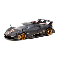 Tarmac Works T64G-TL046-BCF 1/64 Pagani Imola Matt Black Carbon Fiber Diecast Scale Model Car
