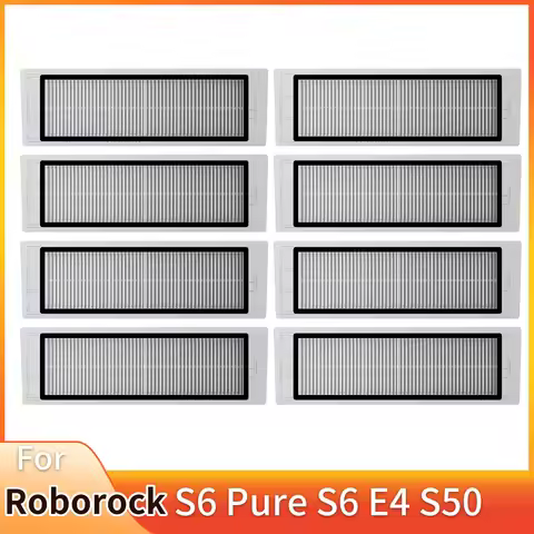 Hepa Filter for Roborock S6 Pure, S6, E4 ,S4 Max, S6 MaxV, S5, S5 Max, S50, S65, S4, E2, E3 E20 E35 