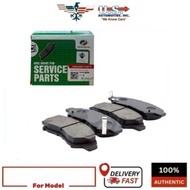 04465-BZ230 Perodua Disc Brake Pad Front For Myvi D20N 2017Y