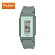 Casio General LF-10WH-3DF Green Resin Band Women Youth Watch