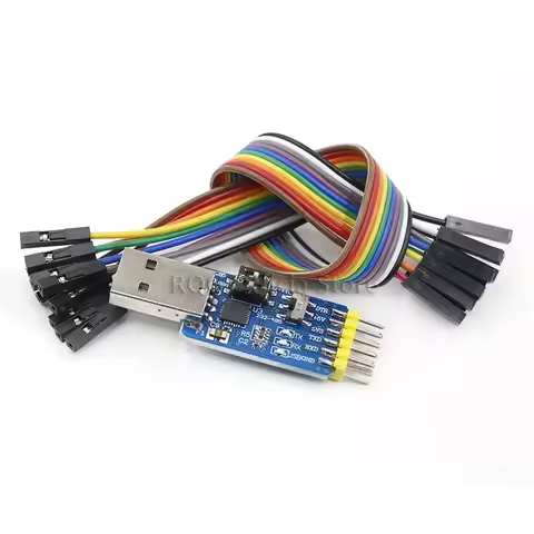 NEW USB CP2102 to TTL RS232 USB TTL to RS485 Mutual Convert 6 in 1 Convert Module Good