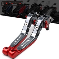 For YAMAHA XMAX 250 125 300 400 XMAX300 X-MAX 125 250 300 400 2017-2023 2020 Scooter Accessories Folding Extendable Brake Levers