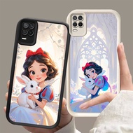YZ-74snow White Cool Casing for OPPO Realme Narzo 30 8 8S Q3 V13 A54 Pro 5G