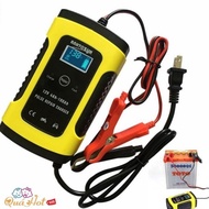 Sạc bình ắc quy 12v FOXSUR từ 4Ah-100Ah có chức năng phục hồi acquy bằng khử sunfat thông minh tự ng