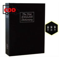 Iron Dictionary Book Safe Storage Box With Code Number Combination Lock Safe Box