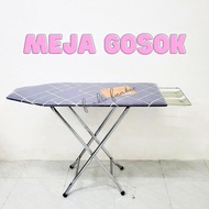 Hqi Ironing Table CHROME Iron Leg Scrub Table Large Size (Earloop)