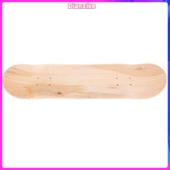 8Inch 8-Layer Maple Blank Double Concave Skateboards Natural Skate Deck Board Skateboards Deck Wood 