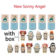 New Sonny Angel  Mofusand Blind Box Hippers Mini Figure Shark Cat Action Figure Toys For Fans Childr