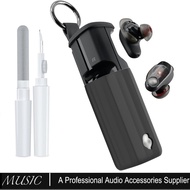 for Skullcandy Method 360 ANC Case Cover with Cleaner Kit, Soft Silicone Protective Earbuds Case, On