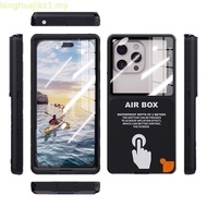 Luxury IP68 Waterproof Phone Case for Honor 200 400 Pro Lite X9C Magic 7 6 Pro 360 Full Cover AirBox