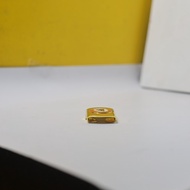in stock PCG OFFICE BELT BUCKLE GOLD WITH LOGO