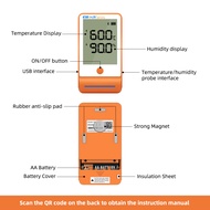 Elitech RC-5 + ความแม่นยำสูงดิจิตอลUSBล็อกข้อมูลอุณหภูมิที่มีเซ็นเซอร์NTC