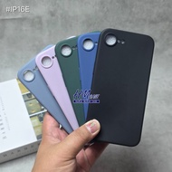 Softcase iphone 16E Square Edge soft Case Macaron Square edge/ iphone 16E MS-1
