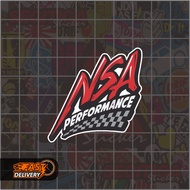 Nsa Sticker Performance Size 5 x 5 Cm