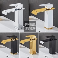 Countertop Basin Toilet Platinum Washbasin Bathroom Cabinet Waterfall Square Direct Supply Black Gol