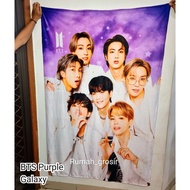 Selimut Boneka Lembut BTS Korea Jimin Jin RM Suga Jhope Jin Jungkook