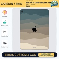 Skin Vinyl iPad Pro 11 inch (2018-2019 Gen 1) Alpine Anti Scratch Protector Case | By Fusion | Code 