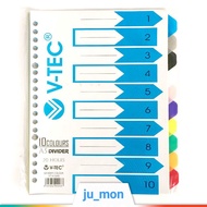 V-Tec A5 20-hole Devider Binder Divider