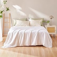 THXSILK Lightweight Pure Mulberry Silk Comforter, Grade 6A Long Strand Silk Filling with 100% Cotton