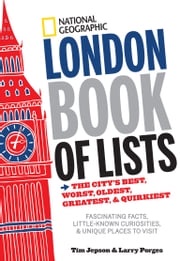 National Geographic London Book of Lists Tim Jepson
