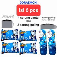Doraemon character pillowcase and bolster case pillow case bolster case