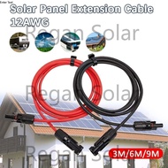 Solar Panel Extension Cable 10AWG/12AWG 6mm2/4mm2 Black & Red Wire with MC4 Female and Male Connecto