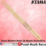 Tama MRM2B Rhythm Mate Maple Drumstick Drum Stick Drumsticks Kayu Drum Stick Drum 2B