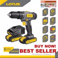 LOTUS Cordless 18V Impact Drill LTHD18VLi-2 with 2 Batteries X-Line ~ ODV POWERTOOLS