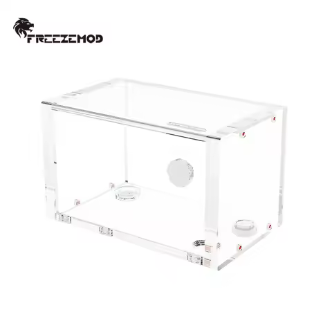 FREEZEMOD Industrial liquid storage tank cooling acrylic built filter water tank .FXSX-T90