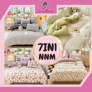 CADAR 5D NNM (7IN1) SET NEW ITEM 2000TC GETAH KELILING BEDSHEET 5D NNM 7IN1 SET
