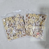 Brown Marble Buttons 20L 24L 28L Enamel Marble Buttons Size 13mm 15mm 18mm Contents 140pcs High Qual
