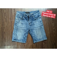 Men's clearance jean shorts, 2-hand men's cropped jeans, men's cropped jeans
